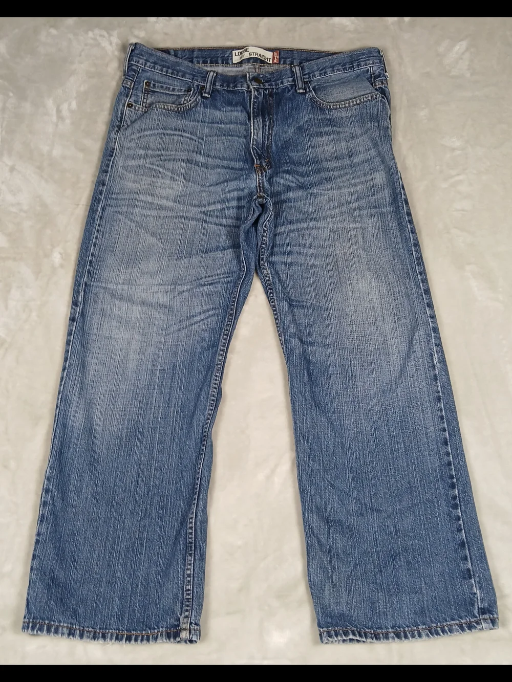 Levi's 569 36x30 Jeans Men's Fits 36x29 Nice Fading Loose Straight